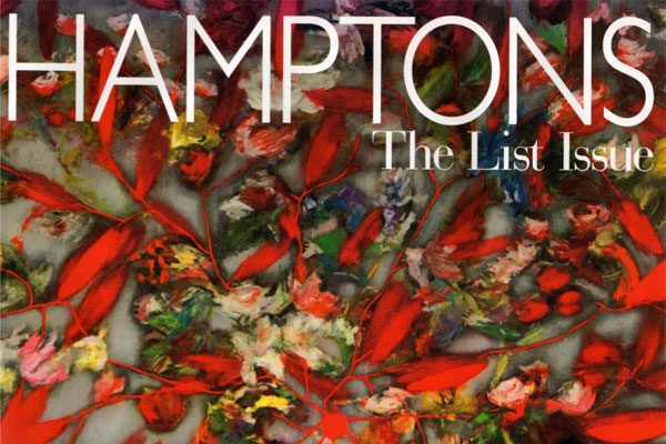 Hamptons Magazine cover